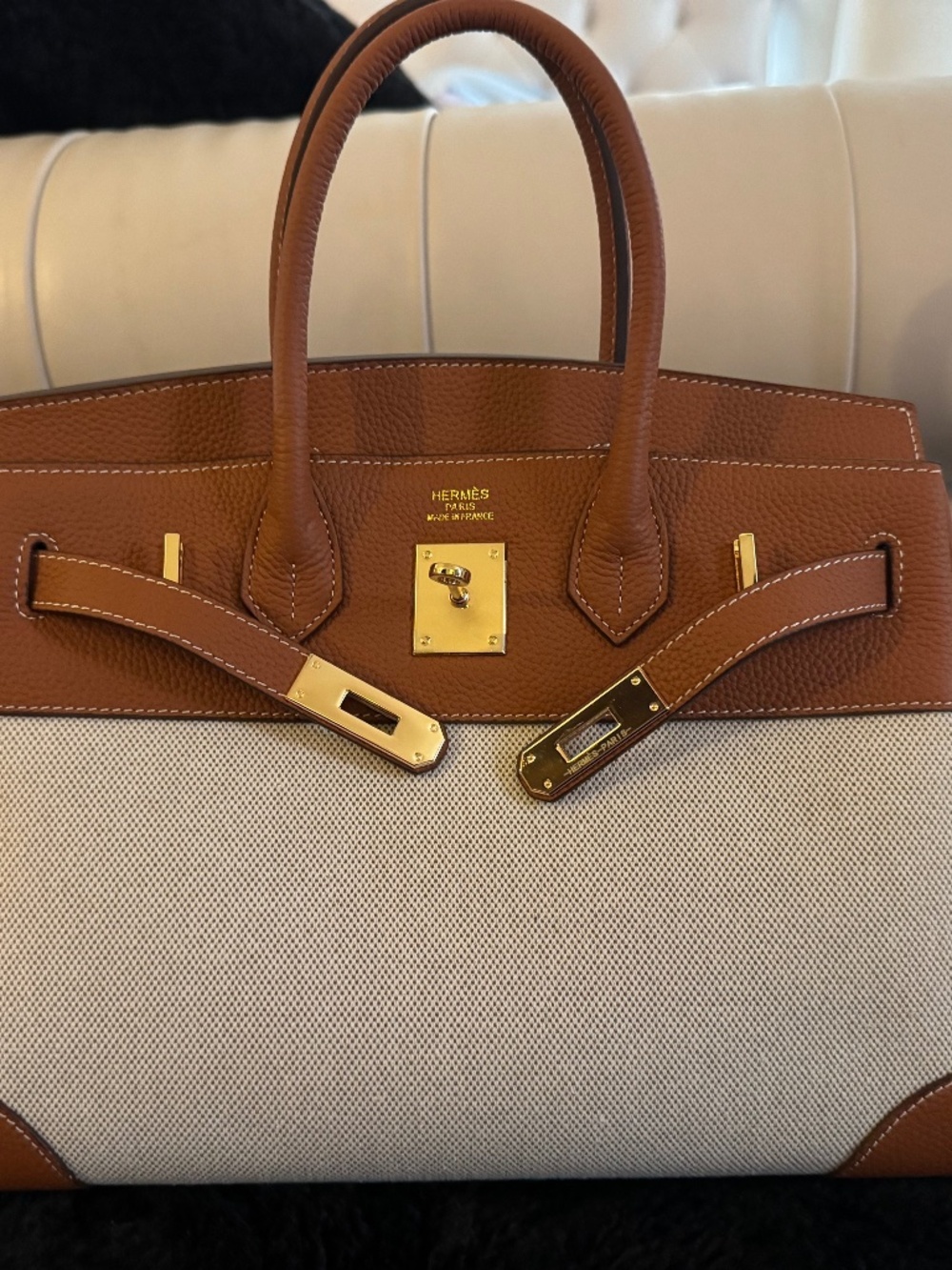 Luxury Designer Inspired; H.B. Bag (Firkin): Size 30
